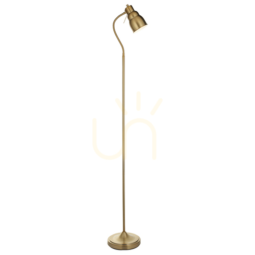 Check Classic Flexi Brass Endon Standing Lamp