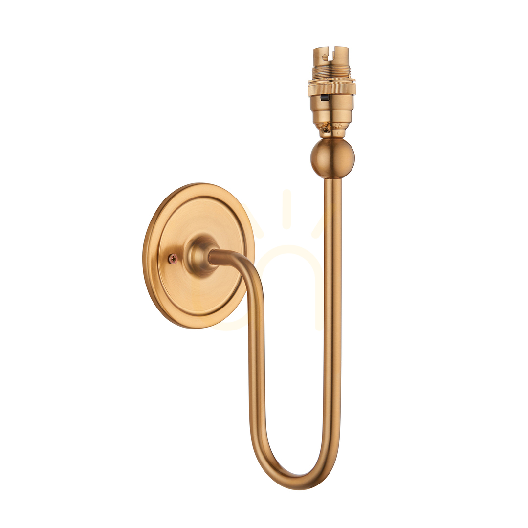 Wall lamp Santiago Brass Endon