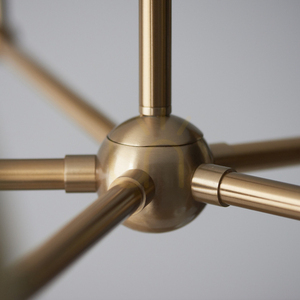 Pendant Light Endon Santiago Brass 5-Light Steel 78.5cm Adjustable 207cm 1 Pendant Light Endon Santiago Brass 5-Light Steel 78.5cm Adjustable 207cm small 1