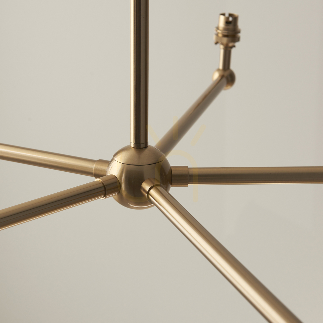 Show Pendant Light Endon Santiago Brass 5-Light Steel 78.5cm Adjustable 207cm Pendant Light Endon Santiago Brass 5-Light Steel 78.5cm Adjustable 207cm