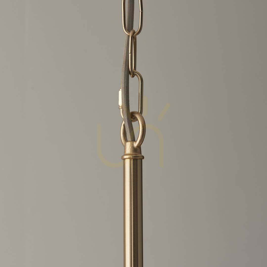 Preview Pendant Light Endon Santiago Brass 5-Light Steel 78.5cm Adjustable 207cm Pendant Light Endon Santiago Brass 5-Light Steel 78.5cm Adjustable 207cm
