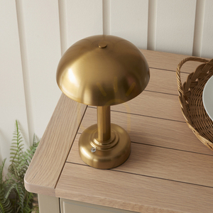 Endon Bridport Rechargeable LED Table Lamp 2 W Brass 27.7 cm 110455 small 5