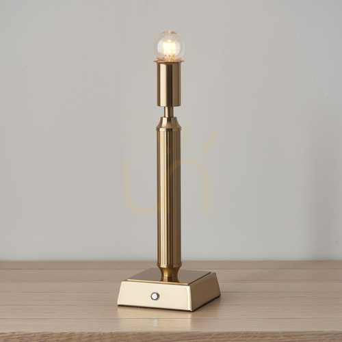 Check Trobridge Rechargeable Brass Endon Table Lamp