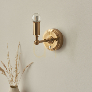 Burley Rechargeable Brass Endon wall lamp 4 Burley Rechargeable Brass Endon wall lamp small 4
