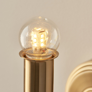 Burley Rechargeable Brass Endon wall lamp 5 Burley Rechargeable Brass Endon wall lamp small 5