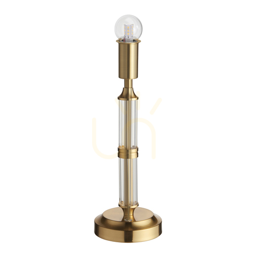 Check Endon Morton Rechargeable Brass Table Lamp