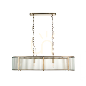 Ridgeton Brass Endon Pendant Lamp small 1