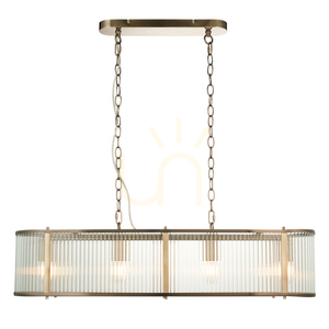 Ridgeton Brass Endon Pendant Lamp small 0