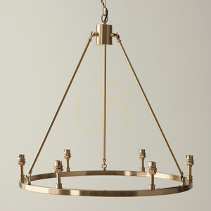 Pendant Light Endon Chester Brass 6-Light Metal 62cm 2 Pendant Light Endon Chester Brass 6-Light Metal 62cm small 2