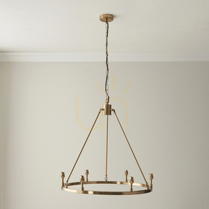 Pendant Light Endon Chester Brass 6-Light Metal 62cm 3 Pendant Light Endon Chester Brass 6-Light Metal 62cm small 3