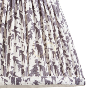 Lampshade Endon Leaf Pearl Grey Fabric 20 cm 2 Lampshade Endon Leaf Pearl Grey Fabric 20 cm small 2