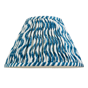 Endon Ripple 111303 pleated lampshade Marlin Blue Ø30 cm E27/B22 small 4