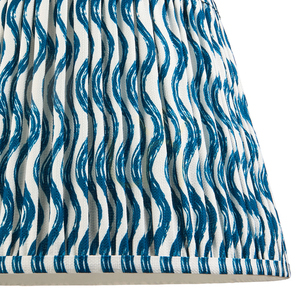Ripple Blue Endon lampshade 2 Ripple Blue Endon lampshade small 2
