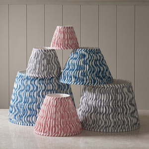 Ripple Blue Endon lampshade 5 Ripple Blue Endon lampshade small 5