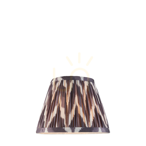 Check Zigzag Grey Endon lampshade