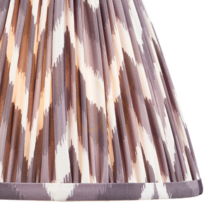 Endon Zigzag 111324 Pearl Grey Lampshade 25 cm E27/B22 small 1