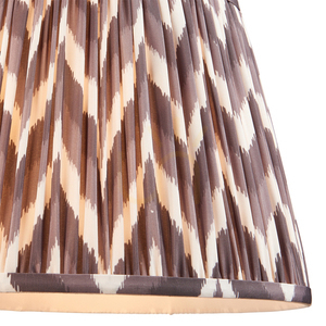 Lampshade Endon Zigzag Grey Fabric Pearl Grey 35 cm 1 Lampshade Endon Zigzag Grey Fabric Pearl Grey 35 cm small 1