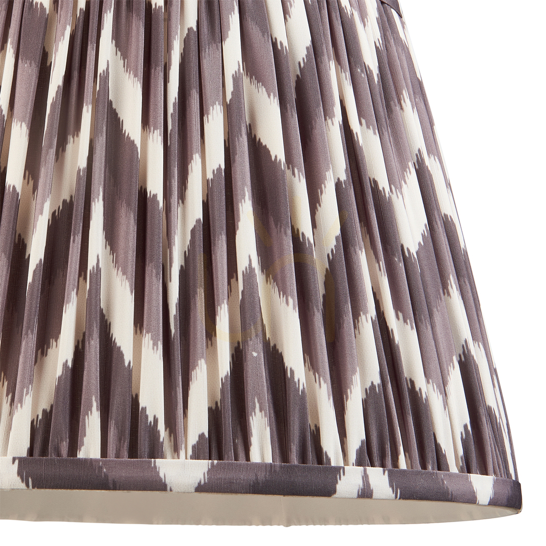 Preview Lampshade Endon Zigzag Grey Fabric Pearl Grey 35 cm Lampshade Endon Zigzag Grey Fabric Pearl Grey 35 cm