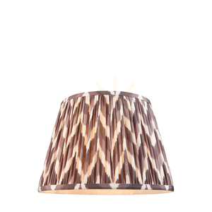 Lampshade Endon Zigzag Grey Fabric Pearl Grey 35 cm 0 Lampshade Endon Zigzag Grey Fabric Pearl Grey 35 cm small 0