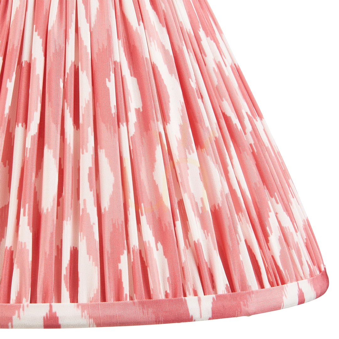 Preview Lampshade Endon Ikat Pink Coral Fabric 30 cm Lampshade Endon Ikat Pink Coral Fabric 30 cm