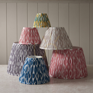 Lampshade Endon Ikat Pink Coral Fabric 30 cm 5 Lampshade Endon Ikat Pink Coral Fabric 30 cm small 5