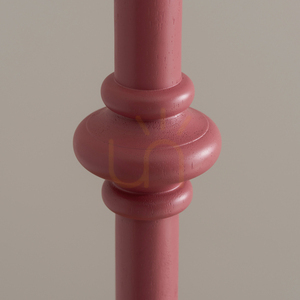 Standing Lamp Endon Carnaby Pink Wood Steel Brass 138 cm 3 Standing Lamp Endon Carnaby Pink Wood Steel Brass 138 cm small 3