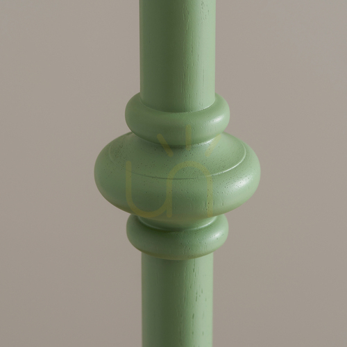 Check Endon Carnaby 111604 Green Floor Lamp Base B22 138 cm