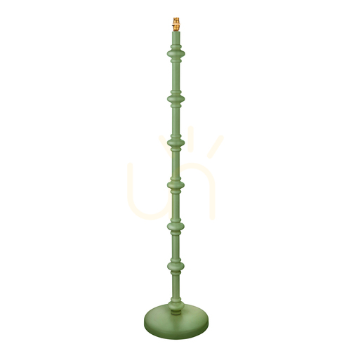 Check Endon Carnaby 111604 Green Floor Lamp Base B22 138 cm