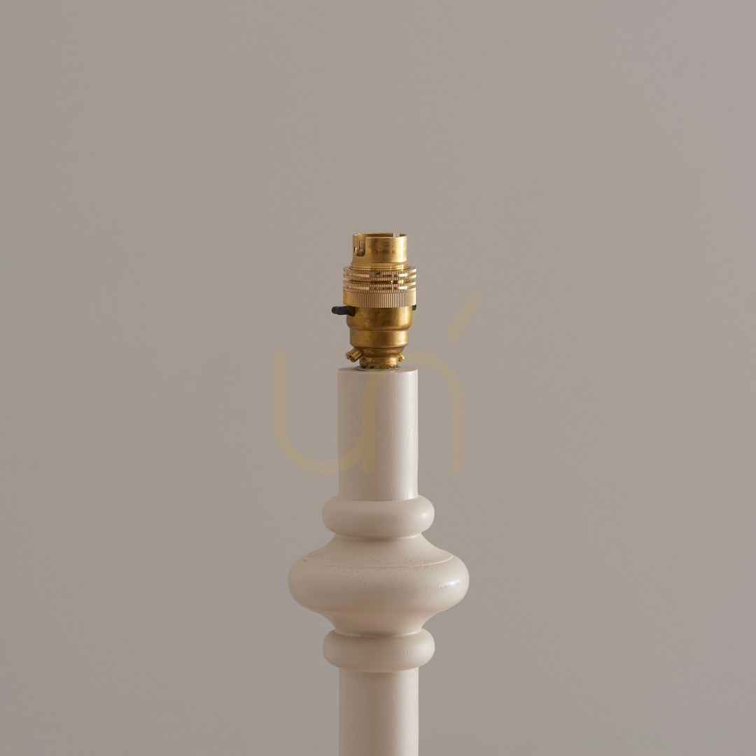 Preview Endon White Wooden Floor Lamp 138 cm B22 1 Light Endon White Wooden Floor Lamp 138 cm B22 1 Light