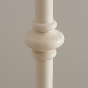 Endon White Wooden Floor Lamp 138 cm B22 1 Light 3 Endon White Wooden Floor Lamp 138 cm B22 1 Light small 3