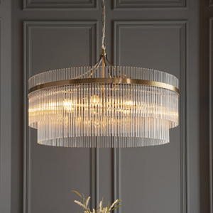 Endon Marietta Grand Brass 7 Light Pendant Lamp 70cm 3 Endon Marietta Grand Brass 7 Light Pendant Lamp 70cm small 3