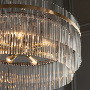Endon Marietta Grand Brass 7 Light Pendant Lamp 70cm 5 Endon Marietta Grand Brass 7 Light Pendant Lamp 70cm small 5