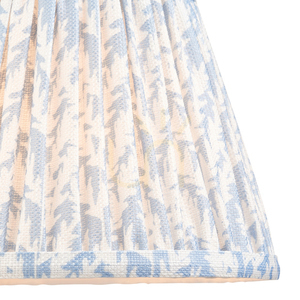 Lampshade Endon Shell Bay Blue Fabric 20 cm small 1