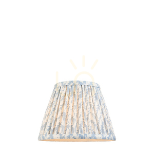 Lampshade Endon Shell Bay Blue Fabric 20 cm small 0