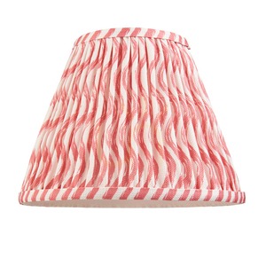 Lampshade Endon Ripple Coral Pink Fabric 25cm 4 Lampshade Endon Ripple Coral Pink Fabric 25cm small 4