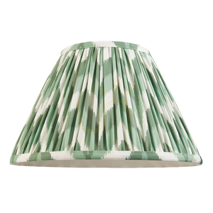 Zigzag Green Endon lampshade small 4