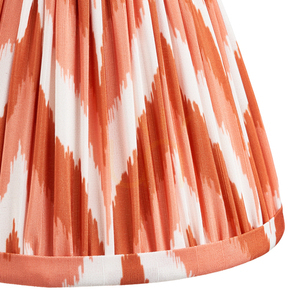 Endon Orange Apricot Fabric Lampshade 16 cm small 2