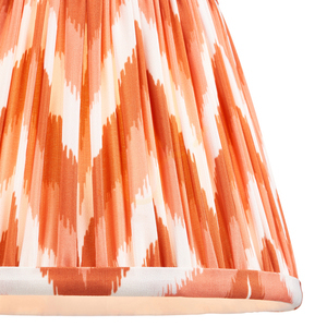 Endon Orange Fabric Lampshade 20cm small 1