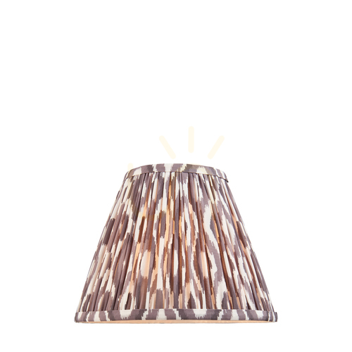 Check Ikat Grey Endon Lampshade