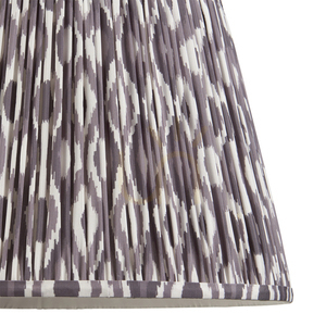 Endon Ikat Grey Fabric Lampshade 40cm Pearl Grey 2 Endon Ikat Grey Fabric Lampshade 40cm Pearl Grey small 2