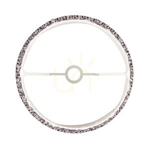 Endon Ikat Grey Fabric Lampshade 40cm Pearl Grey 3 Endon Ikat Grey Fabric Lampshade 40cm Pearl Grey small 3