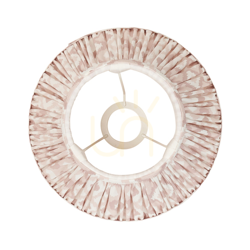 Check Ikat Beige Endon lampshade