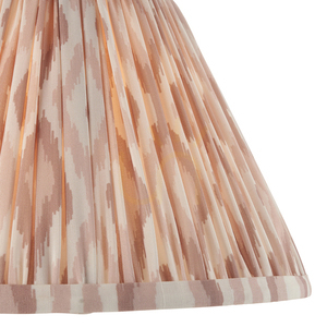 Ikat Beige Endon lampshade small 1