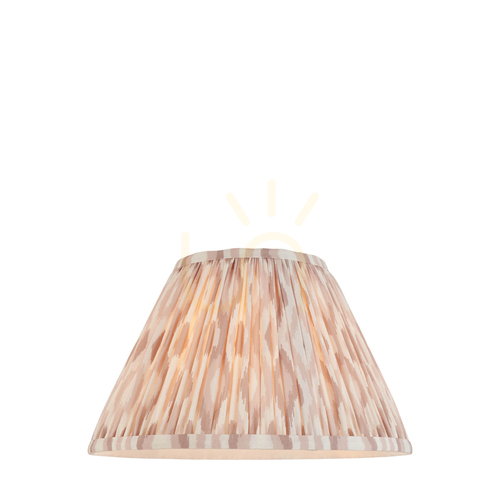 Check Ikat Beige Endon lampshade