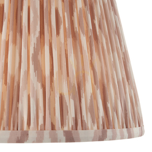Endon Ikat beige pleated lampshade 35 cm E27/B22 small 1