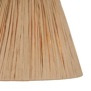 Endon Raffia tapered natural raffia lampshade 24 cm E27 113456 small 1