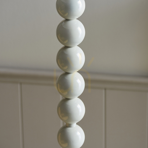 Check Endon Higgledy 113860 almond white floor lamp base 132.7 cm E27, shade not included