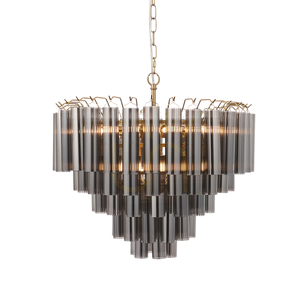 Toulouse Grau Endon Pendelleuchte