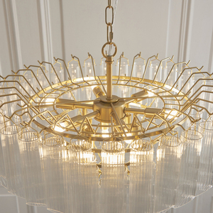 Pendant Light Endon Toulouse Brass 12 Light 50cm Steel Glass G9 Dimmable 7 Pendant Light Endon Toulouse Brass 12 Light 50cm Steel Glass G9 Dimmable small 7