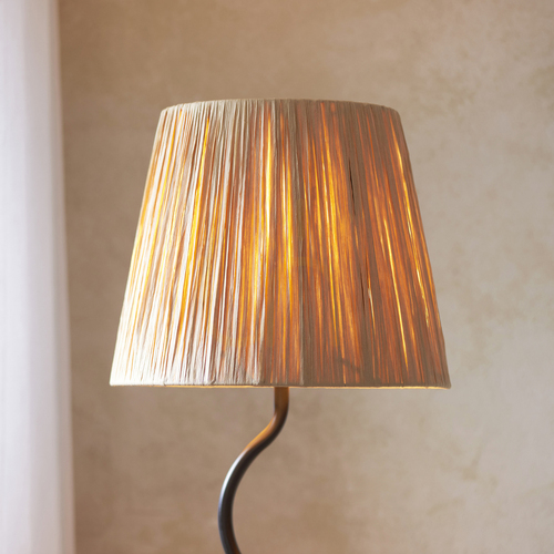 Check Wriggle Standing Lamp Black Endon